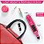Máquina com kit Pedicure Profissional para lixa de Unhas com Broca Elétrica Portátil Esmalte Rosa - Imagem 2