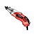 Micro Retífica Mondial 170 Watts 1/8-3/32 com 44 Acessórios Preto com Vermelho - Imagem 4