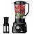 Liquidificador Mondial Turbo Power L-99-FB 550 Watts com 03 Velocidades + Pulsar 220V ~ 50 / 60 Hz Preto - Imagem 1