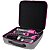 Escova Elétrica Quanta PerfectLook QTKCS7000 04 em 01 com 220V ~ 50 / 60 Hz Cinza com Rosa - Imagem 1