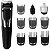 Barbeador PHILIPS Norelco Multigroom 3000 MG3750 / 60 Recarregável Bivolt Preto com Azul - Imagem 2