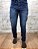 Calça Masculina Jeans PHILIPP PLEIN Azul Médio Rasgada Skinny - Imagem 3