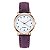 Relógio Feminino de Quartzo Analógico Luminoso com Pulseira de Couro - Imagem 3