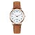 Relógio Feminino de Quartzo Analógico Luminoso com Pulseira de Couro - Imagem 8