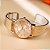 Relógio Feminino XS Fashion Wild Lady com Pulseira de Malha Metal - Imagem 5