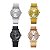 Relógio Feminino XS Fashion Wild Lady com Pulseira de Malha Metal - Imagem 2