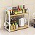 Rack para Armazenamento Prateleira de Cozinha Home Multi-Camada - Imagem 3