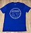 Camiseta Masculina ARMANI A|X Azul Bic Estampada - Imagem 3