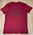 Camiseta Masculina ARMANI A|X Vinho Estampada - Imagem 3