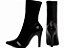 Bota Feminina TORRICELLA Preto Bico Fino Verniz Stretch - Imagem 2