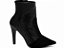 Bota Feminina TORRICELLA Preto Bico Fino Pulseira e Glitter - Imagem 4