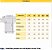 Camiseta Masculina ABERCROMBIE & FITCH Amarelo Básica - Imagem 3