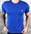 Camiseta Masculina ABERCROMBIE & FITCH Azul Bic Básica - Imagem 1