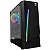 Games - Gabinete Gaming Satellite 1102K com Cooler RGB Preto - Imagem 1