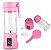 Mini Liquidificador Portátil Cup USB 380 ml Juice Shake - Imagem 4