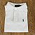 Polo Masculina PRL Branco Básica Logo Verde - Imagem 3
