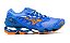 Tênis Masculino MIZUNO Wave Prophecy 9 Azul e Laranja - Imagem 4