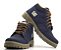 Bota Masculina CAT Caterpillar Sintética Azul Ardósia - Imagem 1