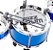 Bateria Toy king Instrumental Infantil - Imagem 2