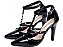 Sapato Scarpin TORRICELLA Fivela Verniz Preto - Imagem 3