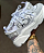 Tênis Unissex DOLCE & GABBANA Daymaster2 Couro Cano Baixo Branco Detalhe Transparente - Imagem 4