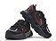 Tênis Masculino DOLCE & GABBANA Daymaster2 Couro Cano Baixo Preto e Vermelho - Imagem 1