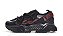 Tênis Masculino DOLCE & GABBANA Daymaster2 Couro Cano Baixo Preto e Vermelho - Imagem 2