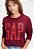 Moletom Feminino GAP Adulto com Logo Estampado Vermelho - Tamanho M - Imagem 2