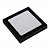 Luminária Plafon 24W LED 6500K Quadrado 291x291x29mm de Sobrepor Bivolt Pop Preto AVANT - Imagem 3