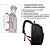 Mochila Média Unissex Impermeável - Imagem 5