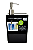 Dispenser Multiúso Preto 600ml COZA - Imagem 1