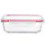 Pote Hermético em Vidro Borossilicato Retangular 23x18cm FULL FIT - Imagem 1