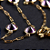 Pulseira de Ouro Amarelo com Pedra de Zirconia Roxo - Imagem 1