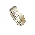 Aliança Anatômica de Ouro Branco 18k 750 com 1 Brilhante de 6.00 Pontos Largura 6.00mm Altura 1.50mm - Imagem 1