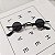 Mini Óculos de Sol Unissex Retrô Redondo - Imagem 3