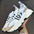 Tênis Unissex DOLCE & GABBANA Daymaster3 Couro Cano Baixo Branco e Creme - Imagem 2