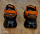 Tênis Masculino PRADA Thunder Preto com Laranja - Imagem 3