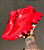 Tênis Masculino PRADA Thunder Vermelho Detalhado - Imagem 1