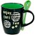 Caneca de Cerâmica Enjoy com Colher 325 ml MABRUK 02 Unidades - Imagem 8