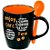 Caneca de Cerâmica Enjoy com Colher 325 ml MABRUK 02 Unidades - Imagem 7