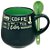 Caneca de Cerâmica Happy com Colher 325 ml MABRUK 02 Unidades - Imagem 8
