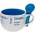 Caneca de Cerâmica Soup com Colher 325 ml MABRUK 02 Unidades - Imagem 3