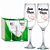 Conjunto de Taças de Vidro para Champagne Casal II 200ml com 02 Peças RUVOLO - Imagem 1