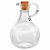 Azeiteiro de Vidro ETILUX com Rolha 300 ml - Imagem 1