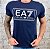 Camiseta Masculina ARMANI Empório Armani Azul Marinho Detalhe Branco - Imagem 1