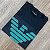 Camiseta Masculina ARMANI Preto Logo Trapelato - Imagem 3