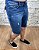 Bermuda Masculina Jeans TH Azul Médio Skinny Detalhada - Imagem 4