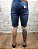 Bermuda Masculina Jeans TH Azul Médio Skinny Detalhada - Imagem 3