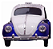 Caixinha de Som FUSCA com Bluetooth Usb Cartão SD Rádio FM - Imagem 3