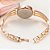 Relógio Feminino Top Luxo Rhinestone Watch em Aço Inoxidável Quartzo - Imagem 9
